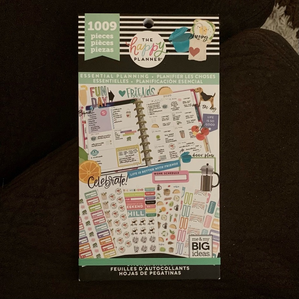 The Happy Planner Sticker Book-Essential Planning